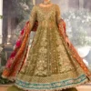 3 Piece Unstitched Embroidered Organza