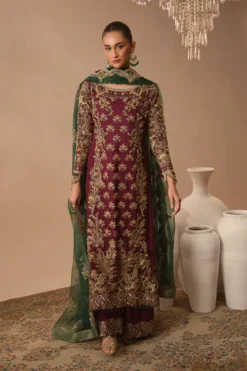 Abeera Usman - Burgundy Dusk