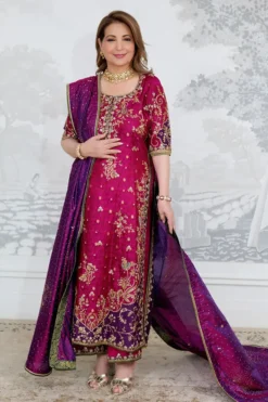 Bita Magenta Kurta - Farah Talib Aziz