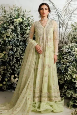Farah Talib Aziz – Eliza Kiwi Tulle Kalidaar