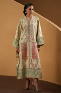 Ethnc Embroidered Kaftan