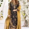 Farah Talib Aziz - Bita Black Kurta