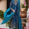 Farah Talib Aziz - Nihal Teal Kurta