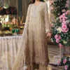 Maria b Chiffon | MPC-26-103-Olive Gold