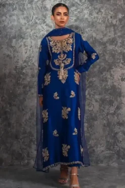 Sehrish Nadeem Soft Blush Sheesha Silk